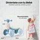 thumbnail image 2 of Triciclo Infantil con Luz y Sonido Bambi Azul GlowUp, 2 of 7
