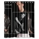 thumbnail image 1 of Cortina de ducha con collage de Channing Tatum, juego de cortinas de baño con ganchos, tamaño 60 x 72 pulgadas, 1 of 3