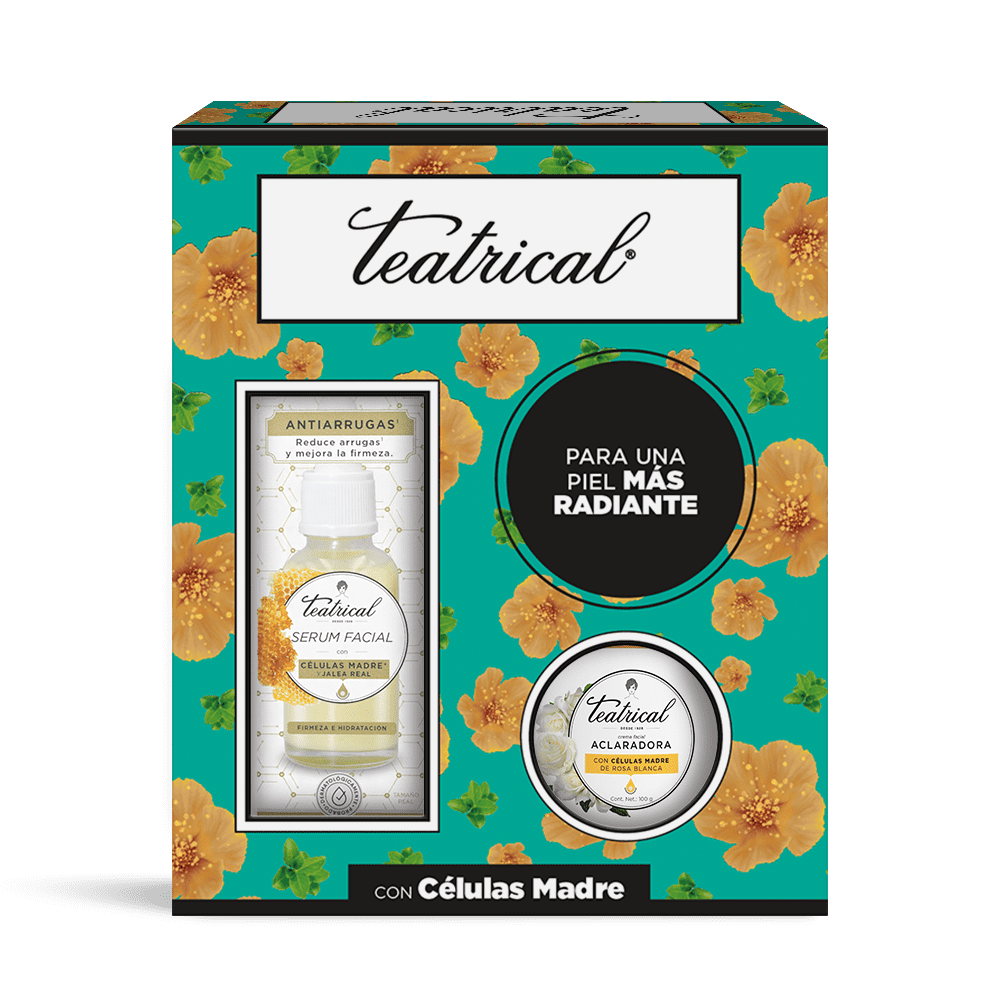 Pack Teatrical Serum Jalea Real + Aclarante 100g