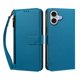 thumbnail image 3 of Funda con Billetera para [iPhone 17] con Bolsillo Zipper y Tarjetero Azul lago, 3 of 6