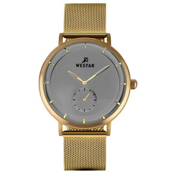 Reloj Profile Acero Inoxidable Esfera Gris Cuarzo 50247bzz106 Para Hombre 