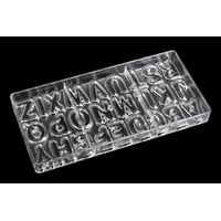 Genérico - Moldes Chocolate Moldes De Chocolate Policarbonato Letras