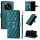 thumbnail image 1 of Funda Acolchada con Anilla y Correa para Realme 13 Pro Slots para Tarjetas Verde, 1 of 5