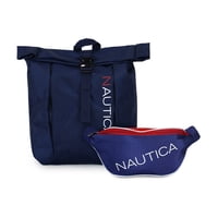 Nautica - Mochila Bend + Banano Kappa Azul