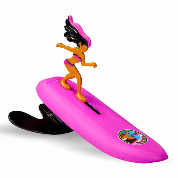 Mini-surfista Toy Surfer Dudes Classics Wave Powered con tabla de surf