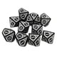 thumbnail image 4 of 10x Juego De Dados Poliédricos Juego De Juguetes De Barra Dados Para Juegos De Cartas Juegos De Rol Blanco, 4 of 5