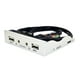 thumbnail image 4 of 3.5inch 9Pin A USB 2.0 Hub Panel Frontal 2 Puertos USB 2.0 Interfaz De Micrófono Para PC Argent, 4 of 4