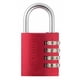 thumbnail image 1 of Candado de Aluminio con Clave  145/40 Rojo, 1 of 2