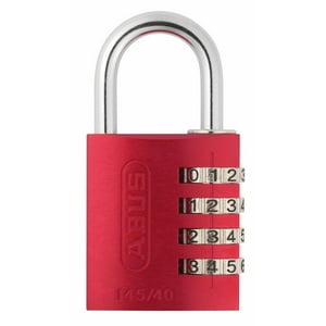 Abus - Candado De Aluminio Con Clave 145/40 Rojo