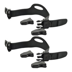 Ioensy - 2 Piezas De Correas De Aleta De Liberación Rápida De Buceo Scuba Ajustable Con Hebillas S
