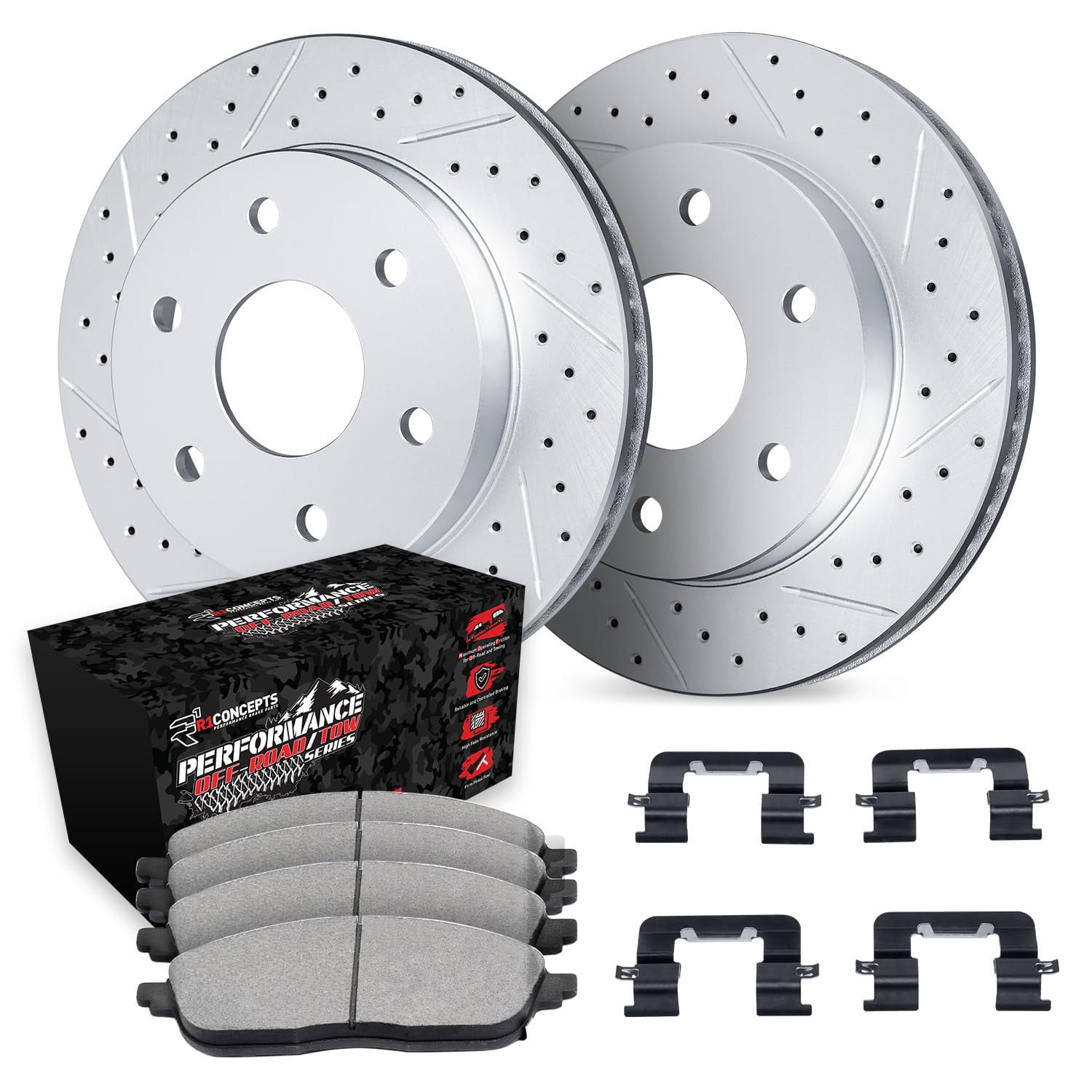 Kit De Frenos R1 Concepts Delantero Para Lexus Gx470, Toyota 4runner 03-09