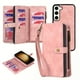thumbnail image 2 of MEGSHI Is Suitable For Samsung S22 S22PLUS Multifunctional Leather Phone Case Samsung S21PLUS Zipper Hanging Rope Flip Leather Case S21 Two-in-one Anti-fall Phone Protective Case Multi-card Slot Large, 2 of 3