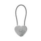 thumbnail image 1 of Love Lock Candado De Corazón Candado Pequeño De Metal En Forma De Corazón Para El Día De San Valentín Gris, 1 of 3