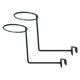 thumbnail image 1 of 2 Uds. Soporte Para Casco, Chaqueta, Sombrero, Estante Para Colgar En La Pared, Duradero, Montado En La Pared, 1 of 5