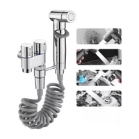 Click Ventas - Ducha Bidet Doble Rociador Control De Presion Plateado