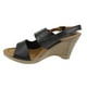 thumbnail image 4 of Sandalia Exs Fiesta Tiras Cuero Negra, 4 of 6