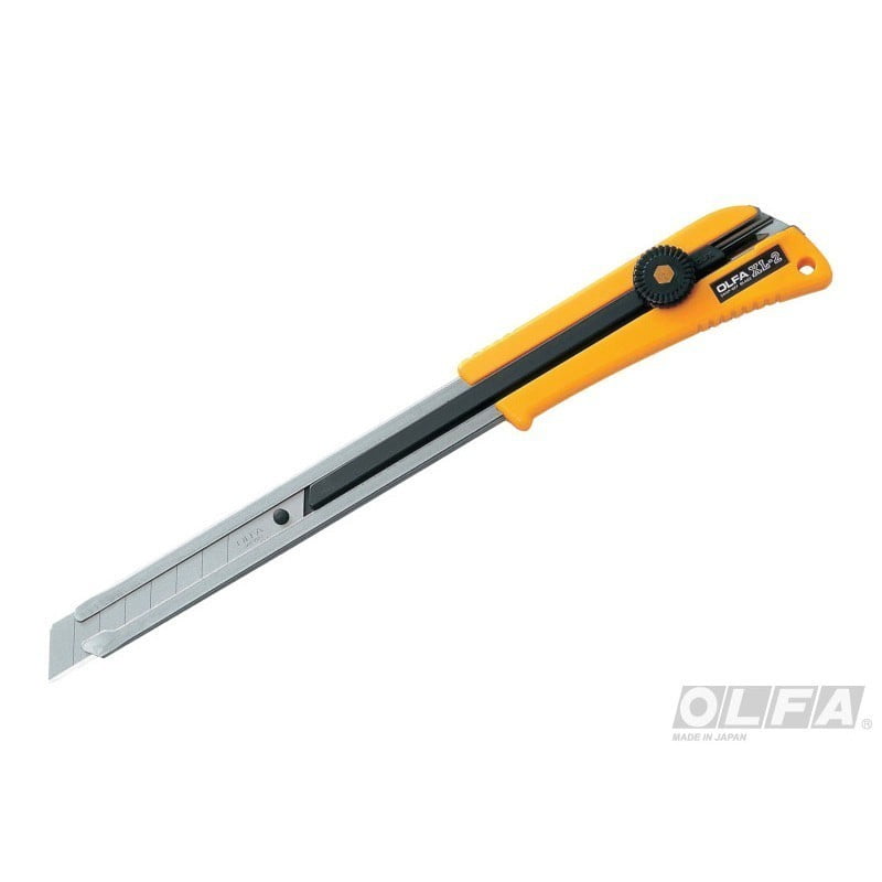 Olfa - Cuchillo Industrial Largo Alcance Con Seguro Manual