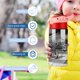 thumbnail image 5 of Harley-DavidsonBotella de Agua con Tapa Pop Top de Un Toque, Acero Inoxidable, a Prueba de Fugas, para Deportes, Botella Infantil rosa 12 oz, 5 of 6