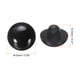 thumbnail image 2 of Uxcell 30pcs Botones de Plástico 0.59" Botón de Cúpula de Champiñón para Coser con Vástago, Negro, 2 of 7