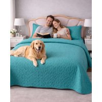 Genérico - Sabana Con Cubrecama De Verano 2 Plazas + 2 Almohadas