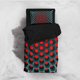 thumbnail image 1 of 2/3pcs Soft and Comfortable Geometric Quilt Cover Set for Bedroom and Guest Room - Includes 1 Quilt Cover and 2 Pillowcases - Colorful Design for a Stylish Look, 1 of 5