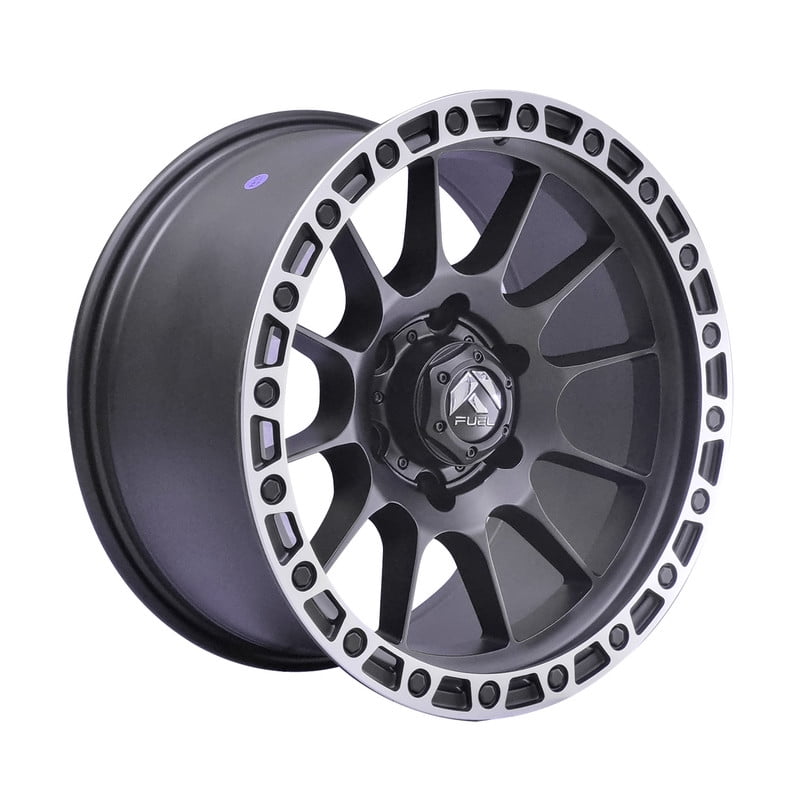 Replica Fuel - Set 4 Llantas 17x9 6x139 Et-12 Vector Mb-lm