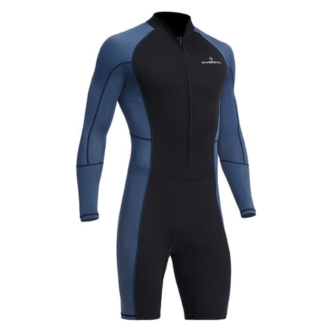 Ioensy - Traje De Neopreno De 1,5 Mm Para Hombre Traje De Buceo Mantener Caliente Traje Húmedo Kayak Natación Xxl