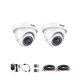 thumbnail image 1 of Kit de cámaras de seguridad ZOSI, paquete de 2, 2.0 MP HD 1080P con visión nocturna de 80 pies, 1 of 8