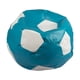 thumbnail image 1 of Pouf Pera Futbol Celeste Blanco Eco Cuero 120x120x120 cm, 1 of 3