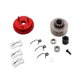 thumbnail image 3 of Volante De Engranaje 14T Con Juegos De Zapatas De Cojinete Para Piezas De Automóviles De 1/8 Rc Rojo + Plata, 3 of 5
