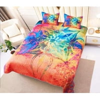 Todo Hogar Santiago De Chile - Cubrecama De Microfibra Estampado 2 Plazas - 55