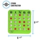 thumbnail image 4 of Cartones de bingo Regal Bingo Bulk con ventanas corredizas, paquete de 25 unidades, color verde, 4 of 6
