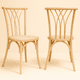 thumbnail image 2 of Pack de 2 Sillas Crosswood de Madera, 2 of 2