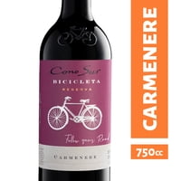 Vino Tinto Carmenere Botella 750 Ml Bicicleta