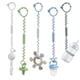 thumbnail image 1 of Baby Teether Toy Harness - 3/5pcs Silicone Adjustable Baby Pacifier Clips, Toddler Bottle Harness For Stroller, Car Seat, Hanging Basket, Crib, Bouncer, BPA Free, 1 of 4