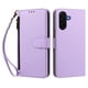 thumbnail image 1 of Funda Tipo Billetera para samsung galaxy A57 con Soporte y Bolsillo con Cierre Morado, 1 of 1