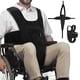 thumbnail image 1 of Cinturón de seguridad para silla de ruedas MDSTOP Cinturón de seguridad antideslizante negro, 1 of 9