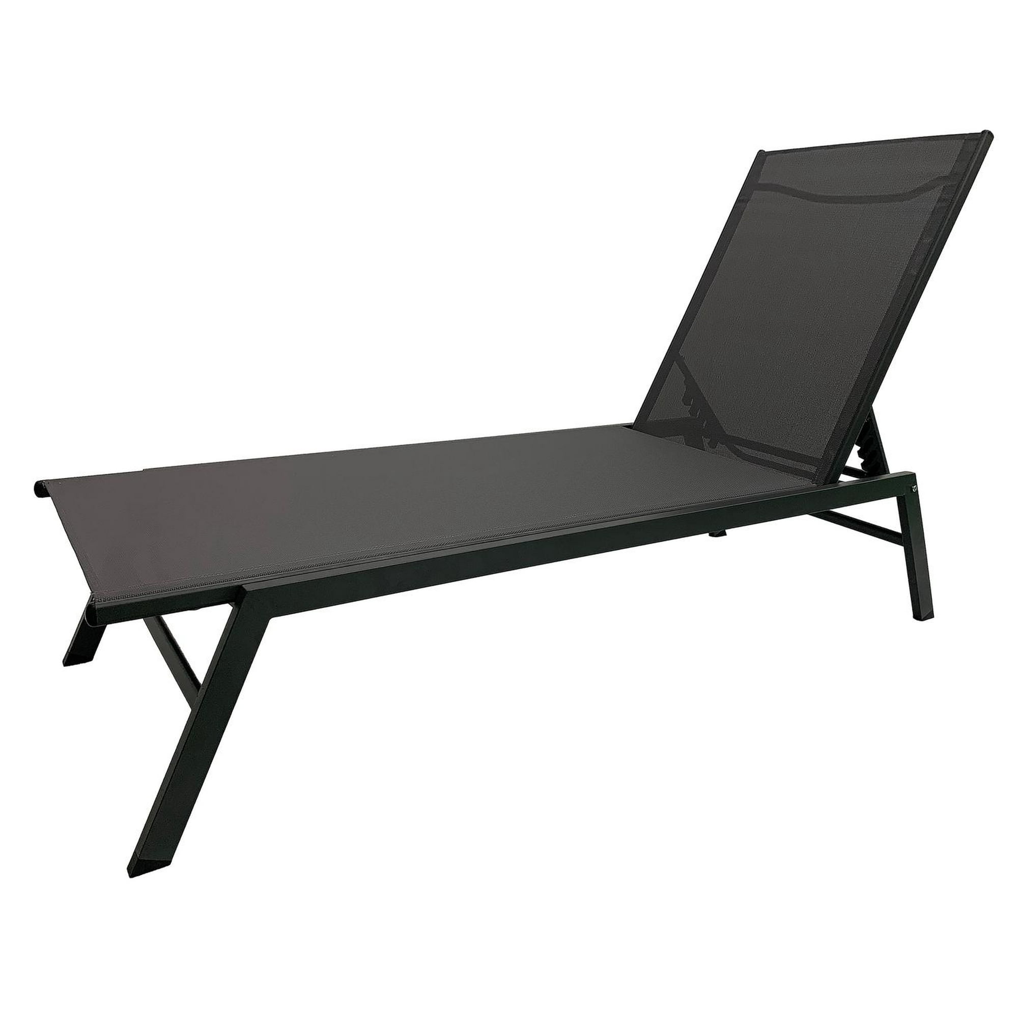 Reposera Piscina Playa Terraza Tenerife Northwest Negro