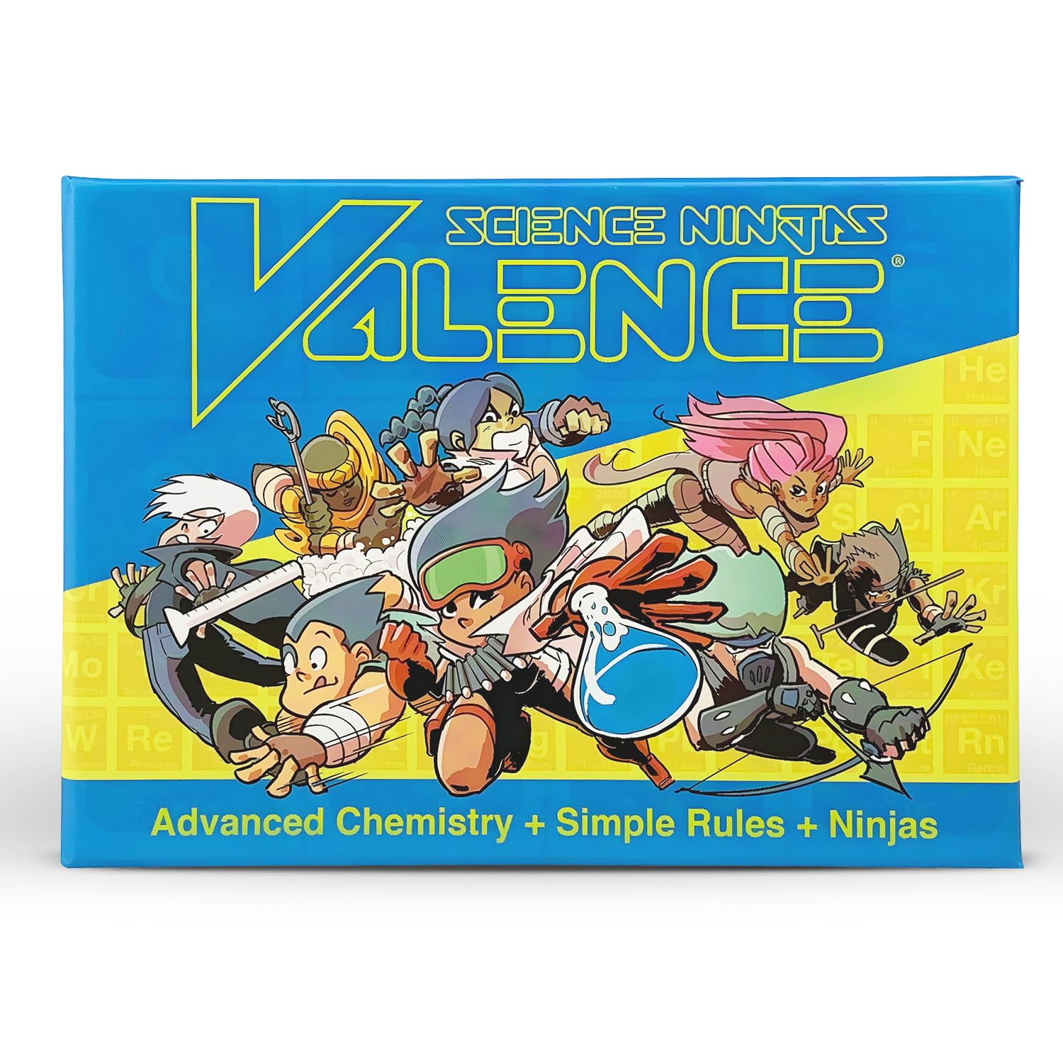 Juego De Tabla Periódica Science Ninjas Valence Para Niños De 8 A 12 Años