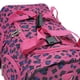 thumbnail image 2 of Bolsa de viaje con ruedas Rockland Magenta Leopard, 2 of 7