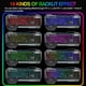 thumbnail image 2 of Set inalámbrico de teclado y ratón para juegos LexonElec con alfombrilla RGB, 2 of 6