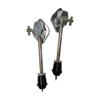 Bothyi - 2 Piezas De Patas De Tambor De Metal, Patas De Repuesto Para Tambor, Patas De Soporte Para Tambor Cortas