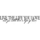 thumbnail image 1 of Decomural Live The Life Love WS-15640, 1 of 2