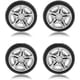 thumbnail image 1 of Ruedas Juguete Cauaoa 48mm Goma Set 4 RC Universal, 1 of 3