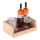thumbnail image 1 of Barra Moderna Decoración De Decoración Botellas De Cerveza De Champa?a De Vino 1/12 Casa De Mu?ecas Pub 3, 1 of 5