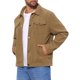 thumbnail image 4 of Chaqueta de Camionero de Pana con Botones y Bolsillos de Manga Larga de Color Sólido para Hombre INSPIRE CHIC M Marrón, 4 of 5
