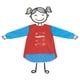 thumbnail image 2 of Delantal Escolar Impermeable Carioca Niños 5 A 8 Años - PS, 2 of 4