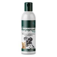 Regepipel Plus - Shampoo Perros Y Gatos - Regepipel Antiséptico Y Antimicótico