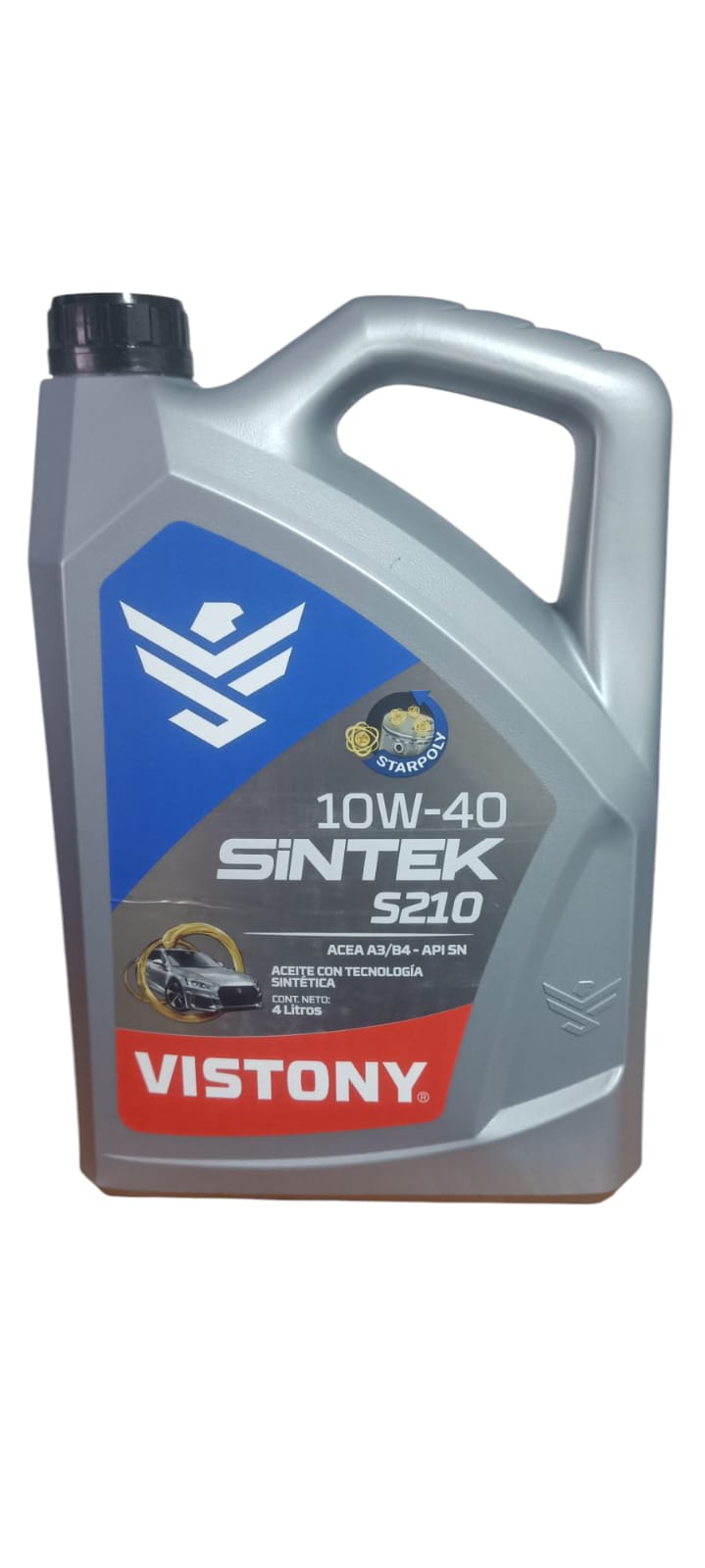 10W40 4 Litros Sintetik Vistony