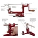 thumbnail image 5 of Pelador de Manzanas Johnny Apple Peeler de Hierro Fundido, 5 of 6